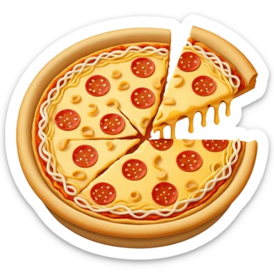 Ramen pizza sticker