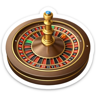 randomized roulette wheel spinner sticker
