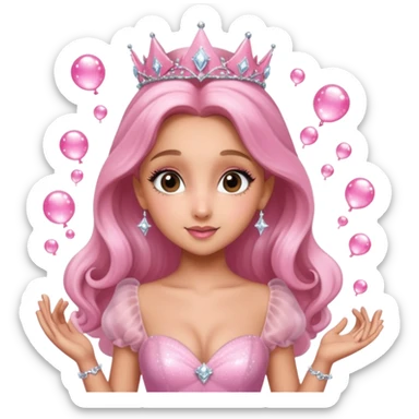 wicked glinda ariana grande sticker