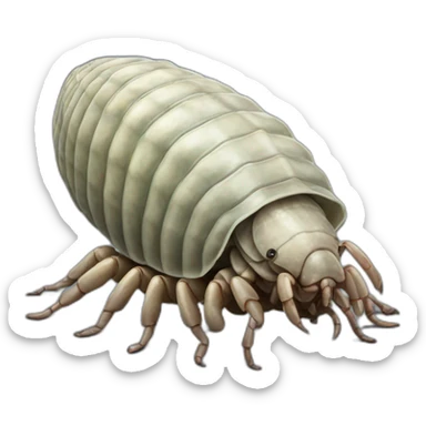 giant isopod sticker