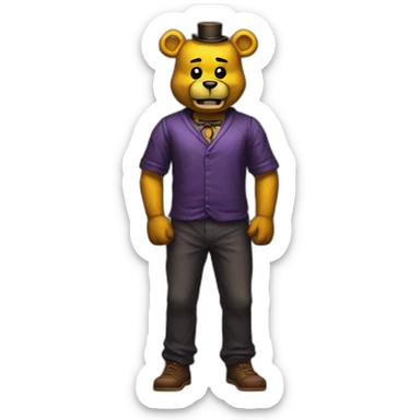 fredbear sticker