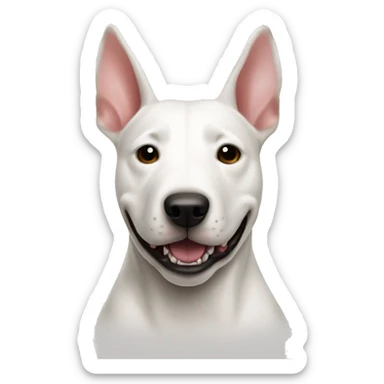 Bull terrier and lexus lfa sticker