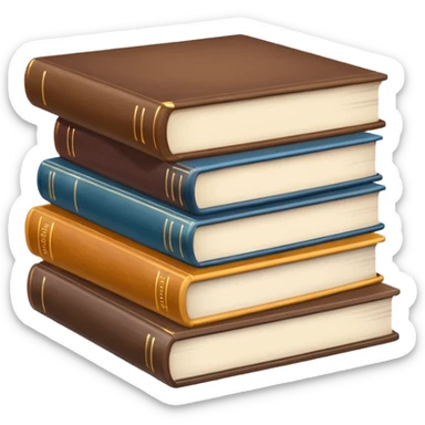 study, books, exams sticker