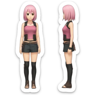 Sakura haruno full body sticker