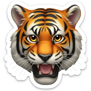 LSU tiger sticker