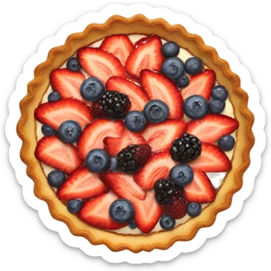 Fruit Tart sticker