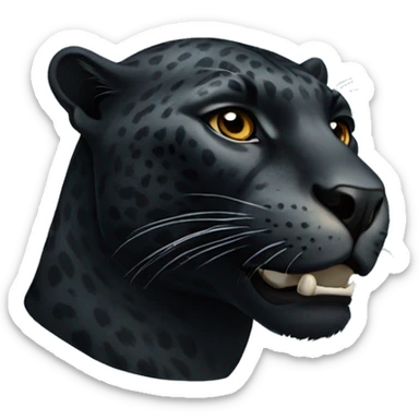 Black Jaguar sticker