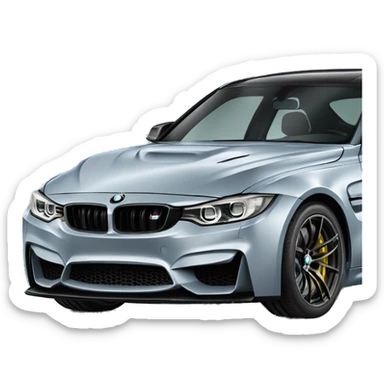 bmw m3  sticker