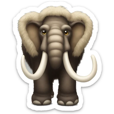 Woolly Mammoth sticker