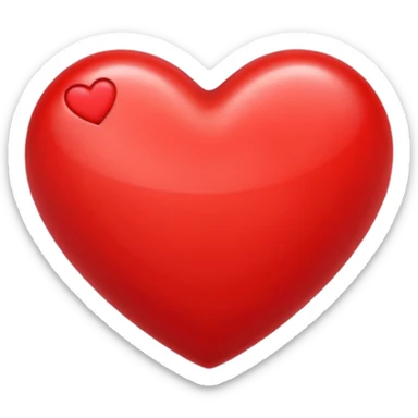 Symbolized love emoji sticker