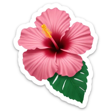 hibiscus sticker