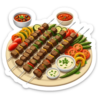 turkish meal sticker