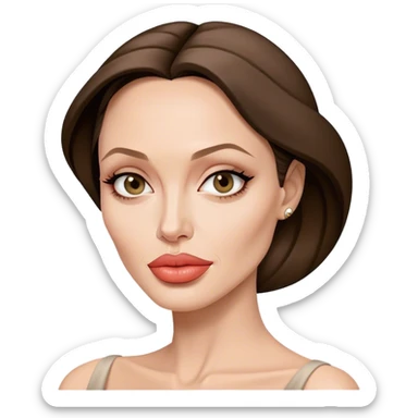 Angelina Jolie sticker