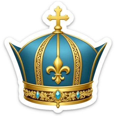 Make me a archbishop mitre sticker