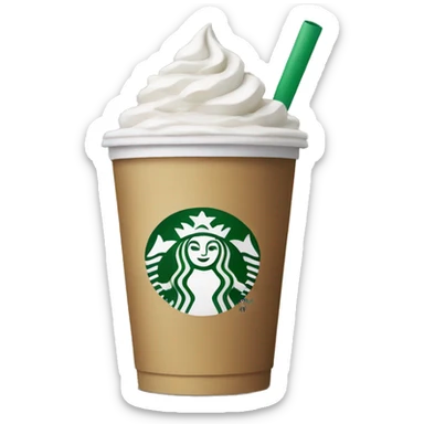 Starbucks cup sticker