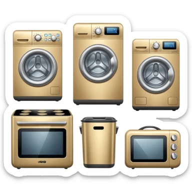 household appliances sticker
