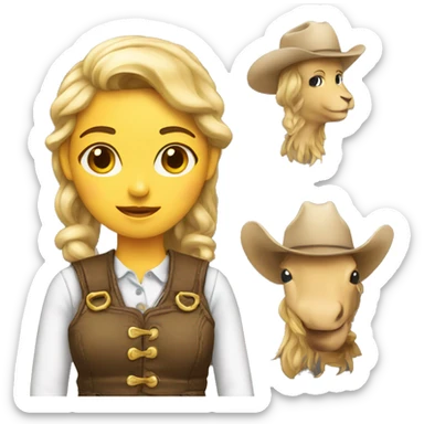 Country girl sticker