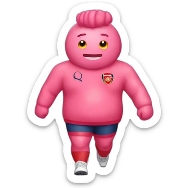 Arsenal-Fan-flobby-blobby sticker