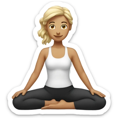 Pilates  sticker
