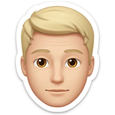 please create a handsome guy sticker