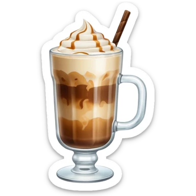 iced cappuccino sticker