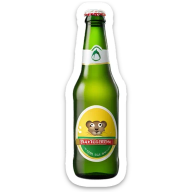 a bottle of ratsherrn pils sticker