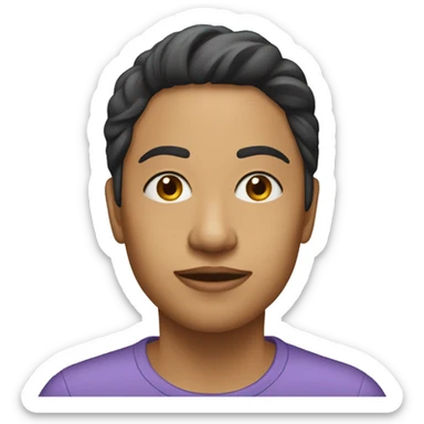 Carita sonrojada  sticker