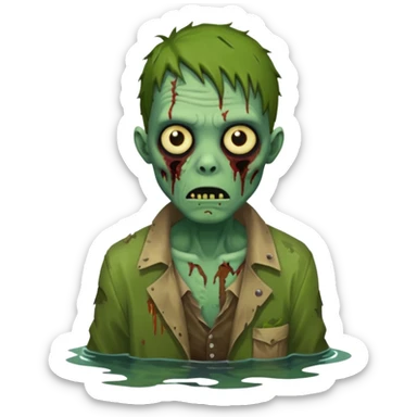 Zombie  ponda  sticker