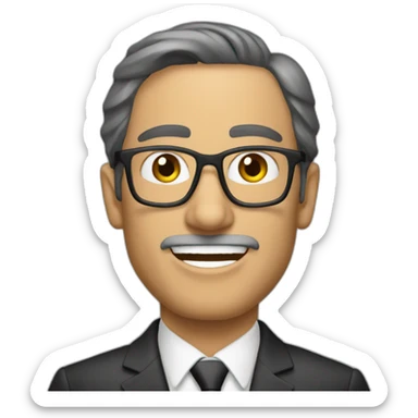 Javier Milei president sticker