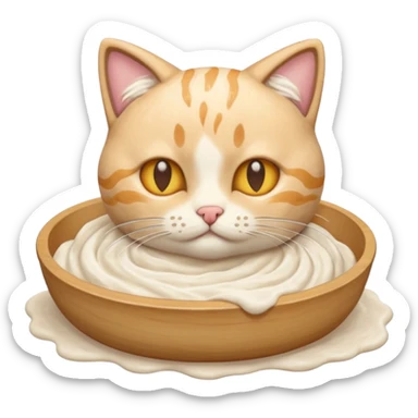 baking kitty sticker