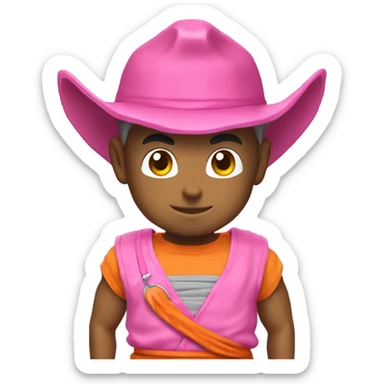 Goku wearing tmobile uniform   sticker