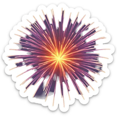 fireworks sticker