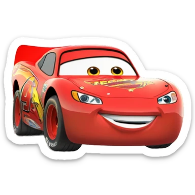 lightning mcqueen sticker