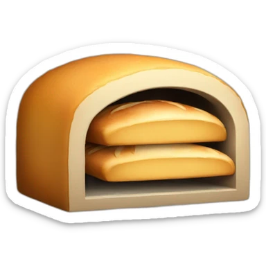bread oven sticker