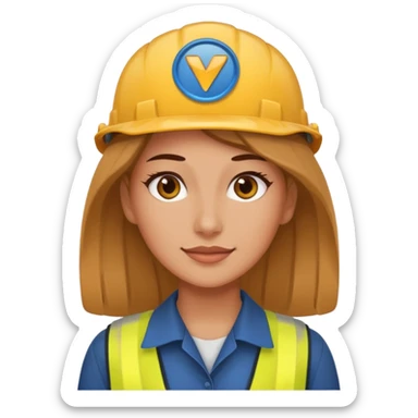 30-year-old female logistics center manager sticker