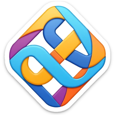 partnership logo sticker