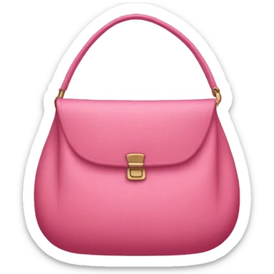 Pink bag sticker