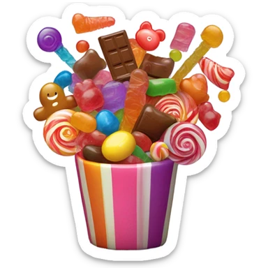 Candy Pile sticker
