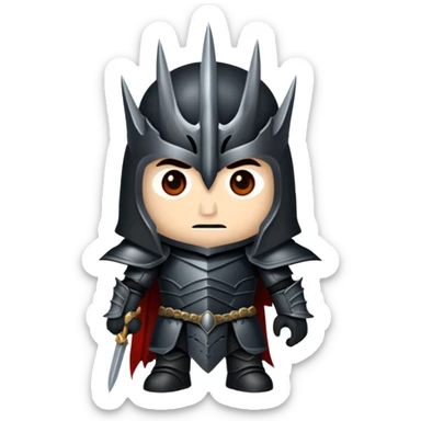 Dark lord Sauron from movies of Peter Jackson  sticker