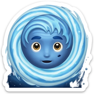 The planet Neptune, highly detailed and realistic, without a face sticker