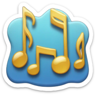 listing to music heatbroken sticker