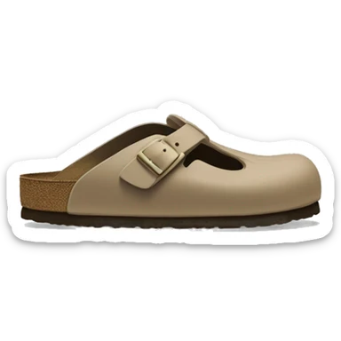 Birkenstock boston clog sticker