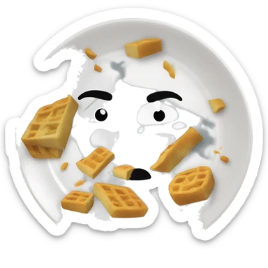 smashing plates, OPPA! sticker