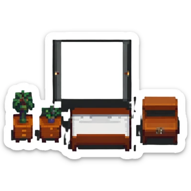 simple furniture sticker