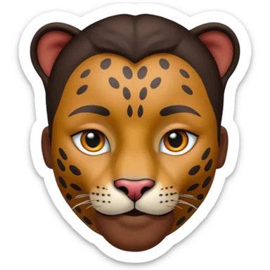 jaguar human sticker