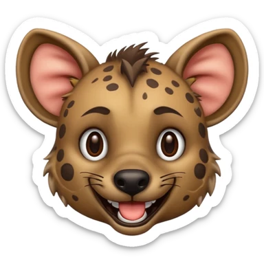 hyena emoji sticker