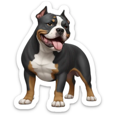 XL American Bully sticker