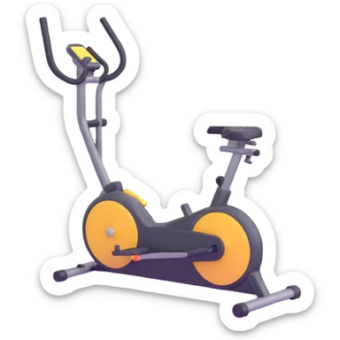 workout equipment sticker