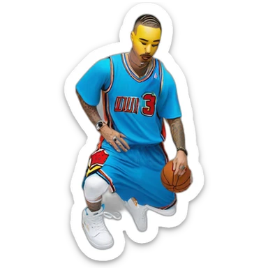 Jordan 3 j balvin sticker