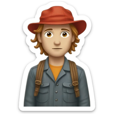 The catcher in the rye book cover sticker